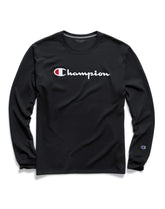 Champion Mens Classic Jersey Long-Sleeve Tee